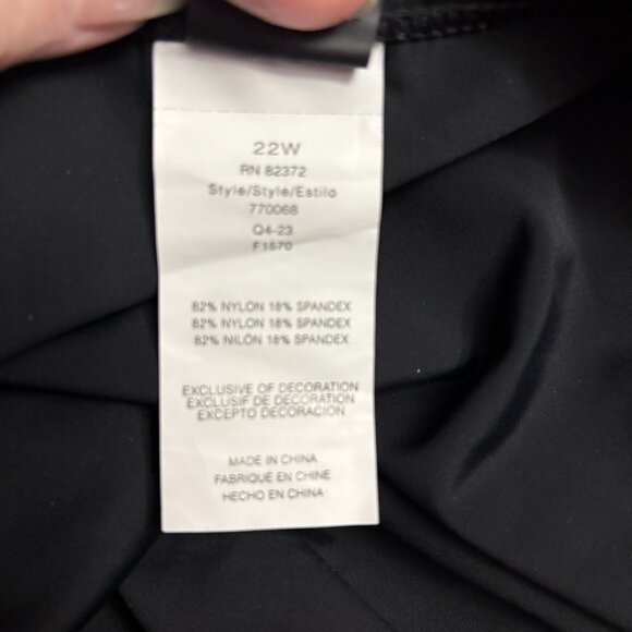 Island Escape Plus Size Tummy-Control Swim Skirt - Size: 22W - NWT - Picture 7 of 14